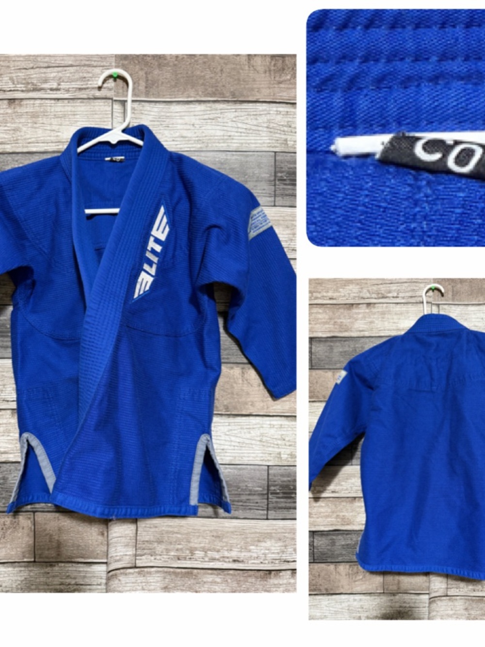 Elite MMA Jiu Jitsu Gi Top Size C0 Blue